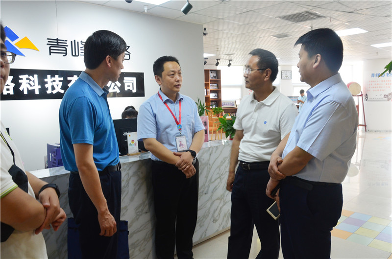 熱烈歡迎安陽市委統(tǒng)戰(zhàn)部副部長(zhǎng)李春喜一行蒞臨我司參觀！
